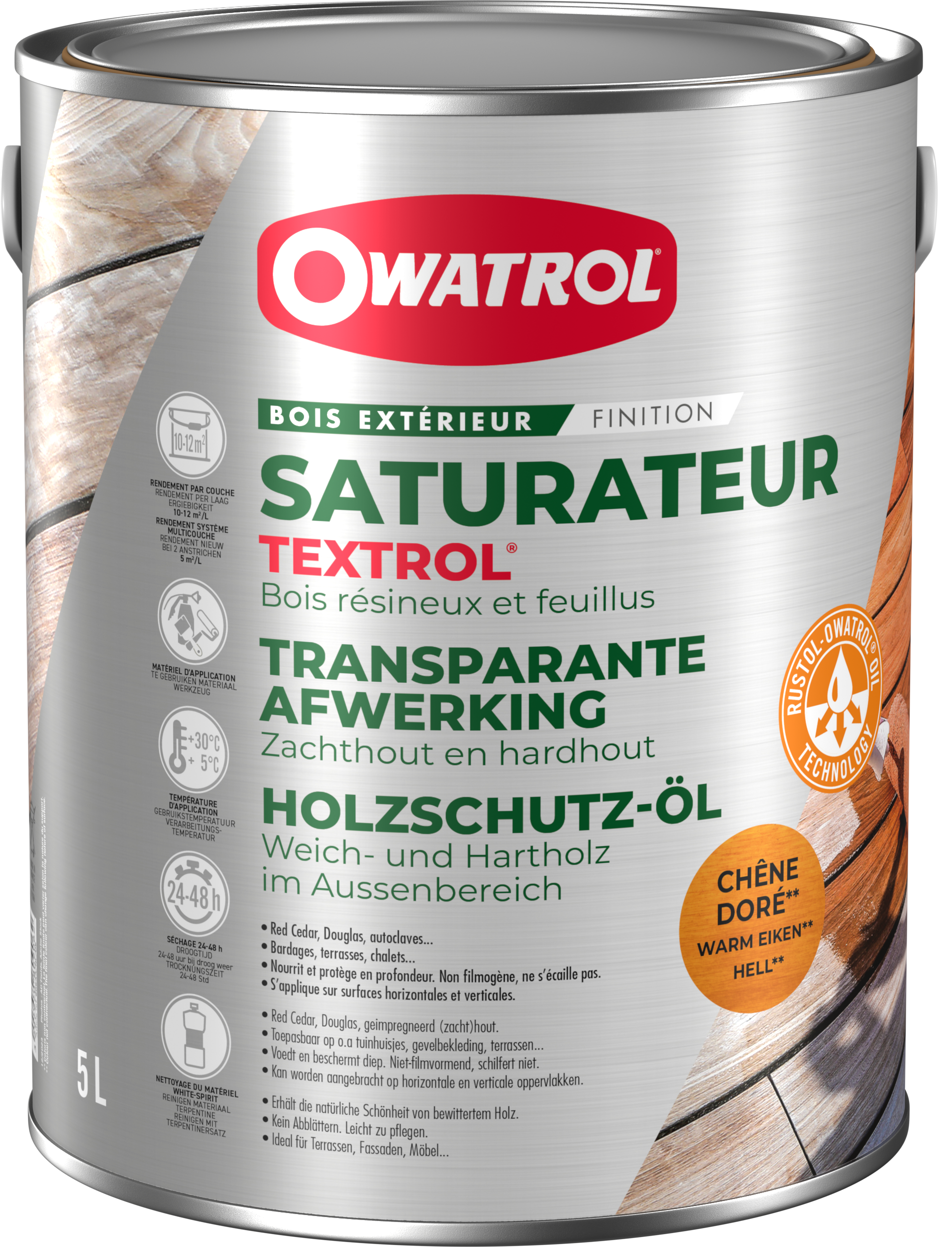 OWATROL TEXTROL hell 5 Liter