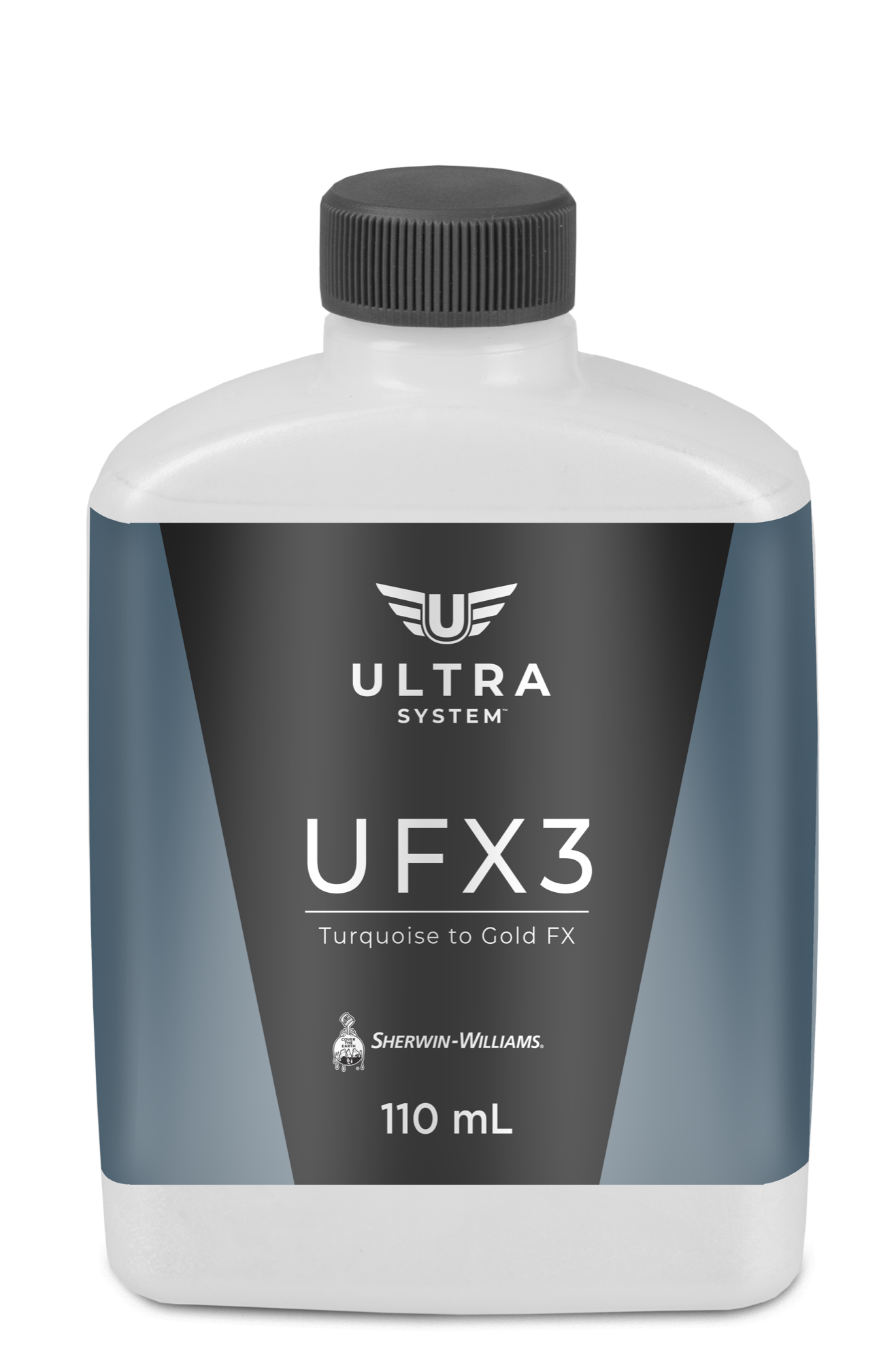 0,11L UFX3 Turquoise to Gold
